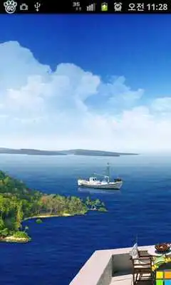 Play [TOSS]Santorini Live Wallpaper